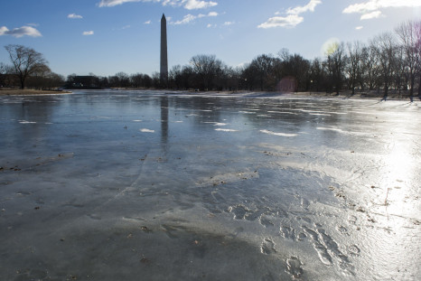 frozen pond 