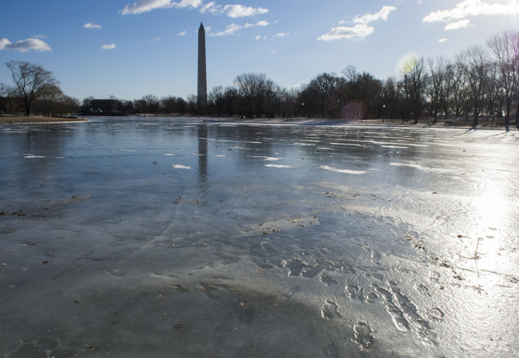 frozen pond 