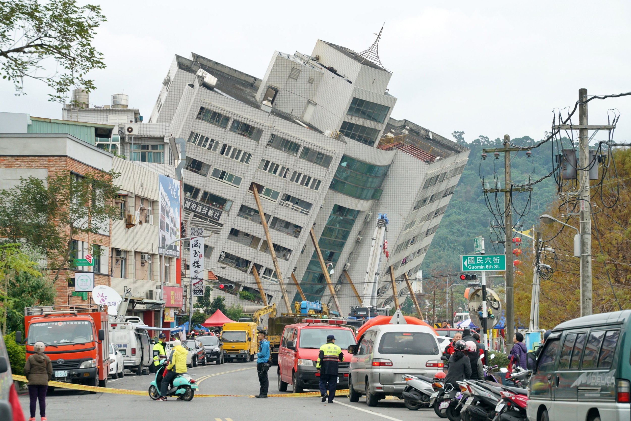 Taiwan Earthquake Videos, Photos Of Destruction In Hualien IBTimes