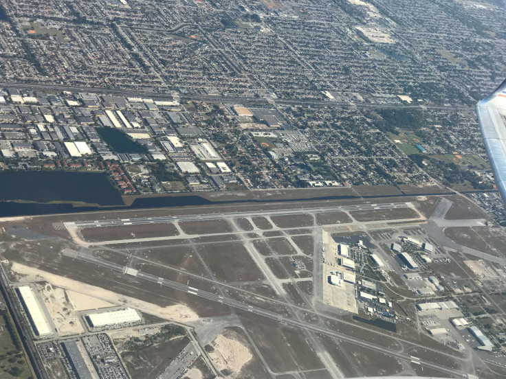 Aerial Miami view 