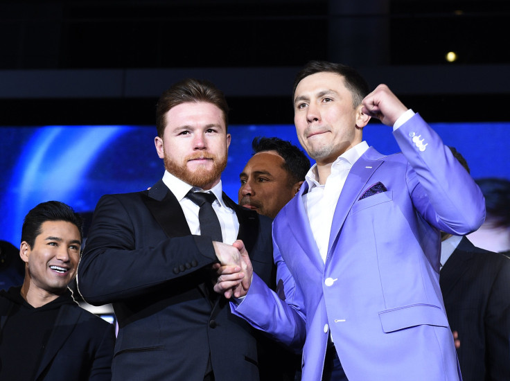 Canelo Alvarez Gennady Golovkin