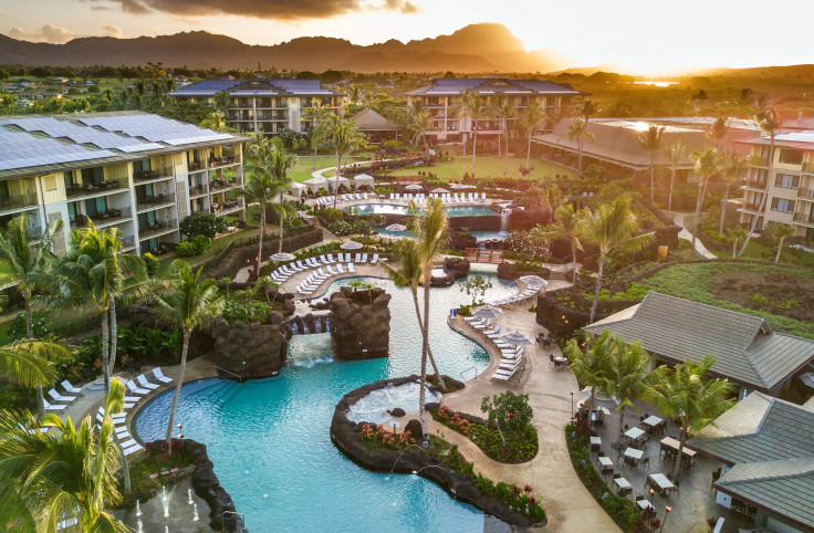 Koloa Landing Pool Aerial 3