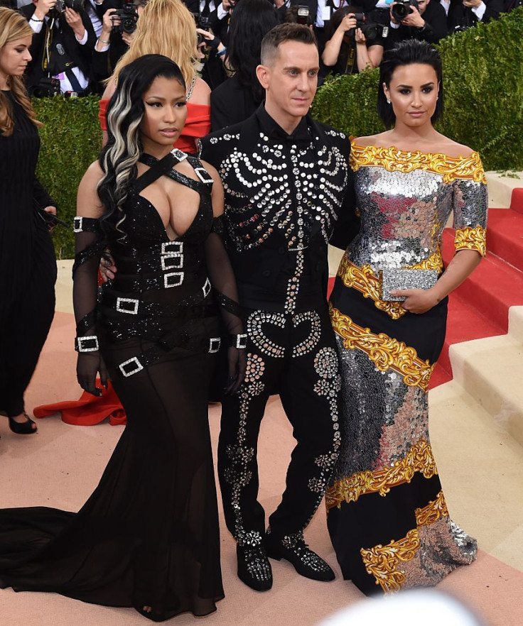 Nicki Minaj, Jeremy Scott and Demi Lovato