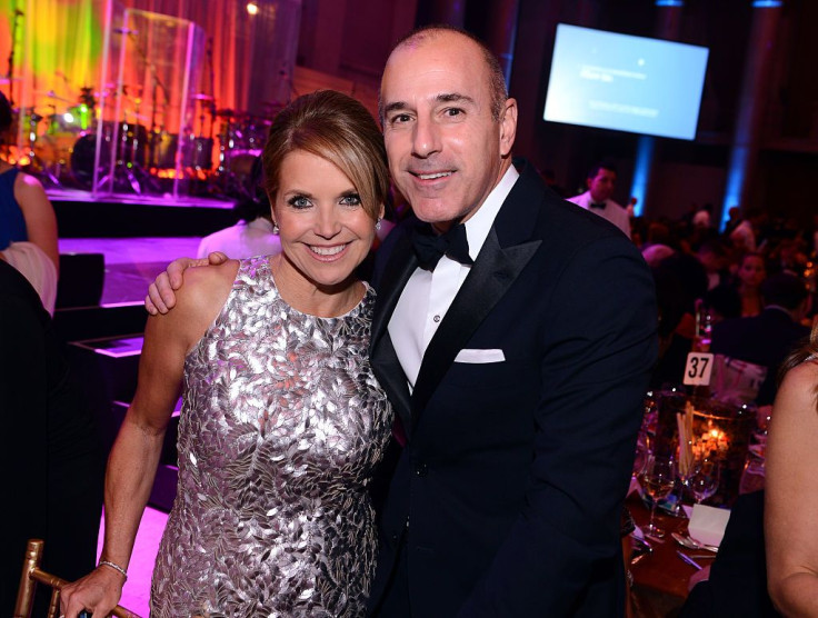 Katie Couric and Matt Lauer