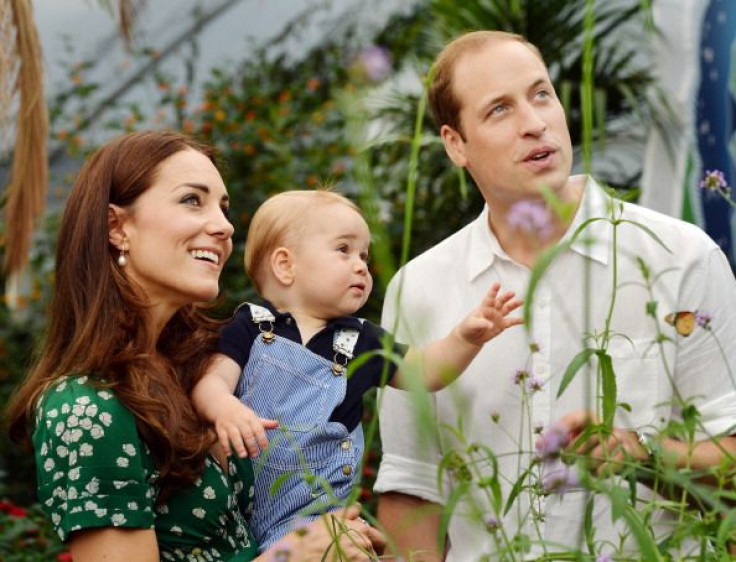 Kate Middleton, Princes George and William