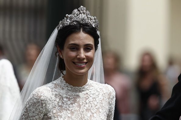 Alessandra De Osma Channels Kate Middleton During Her Wedding To