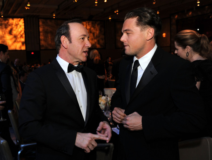 Kevin Spacey and Leonardo DiCaprio