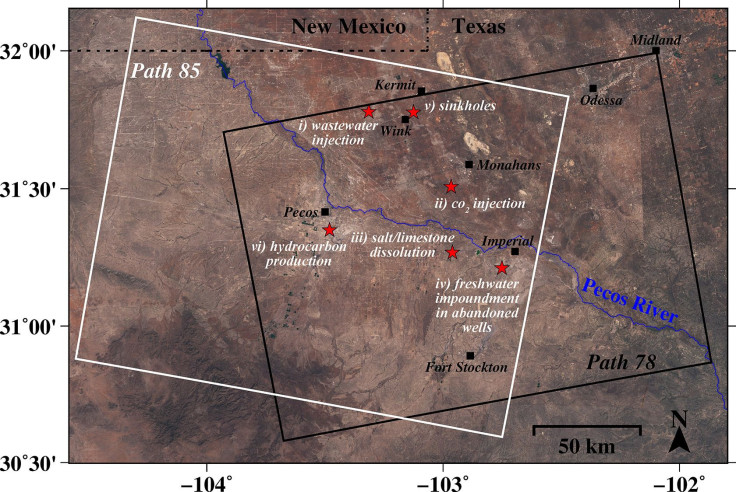 Texas oil drilling