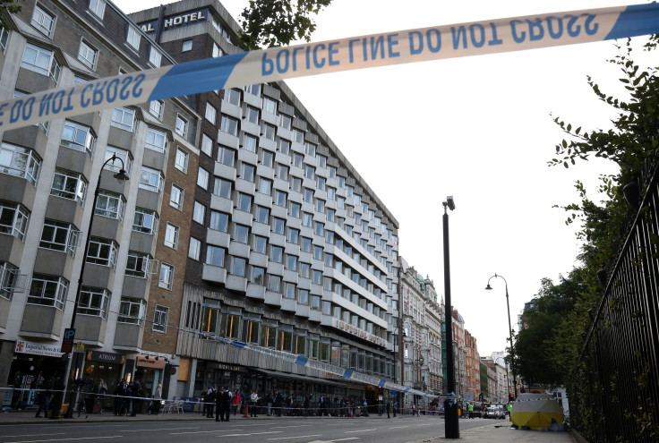 London crime scene