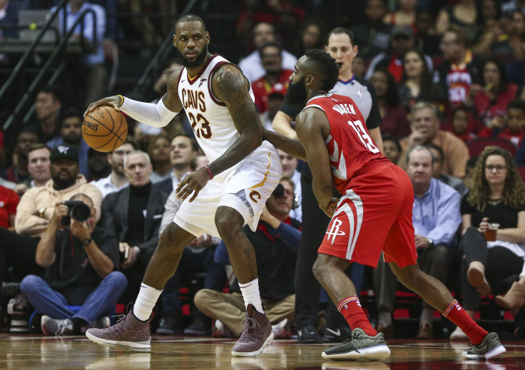 LeBron James and James Harden