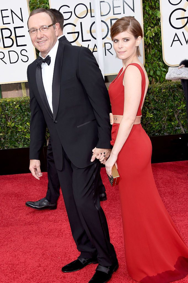 Kevin Spacey and Kate Mara