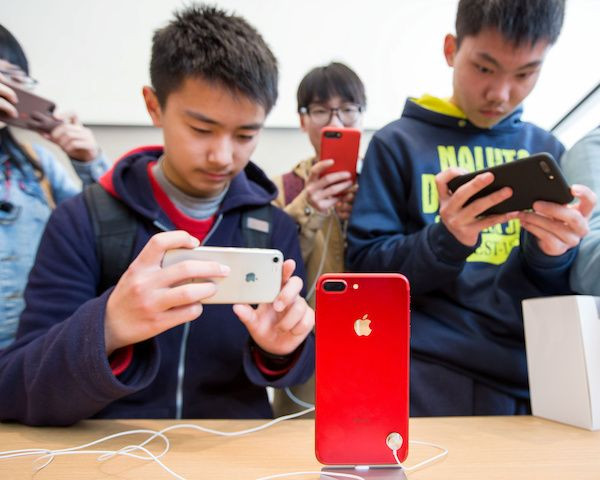 iPhone red