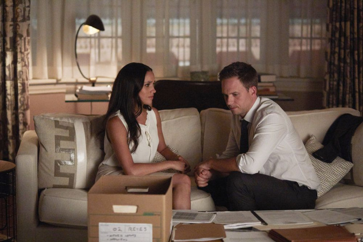 Meghan Markle as Rachel, Patrick J. Adams as Mike