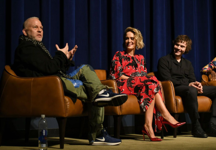 Ryan Murphy Sarah Paulson and Evan Peters