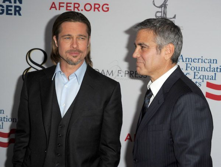 Brad Pitt and George Clooney