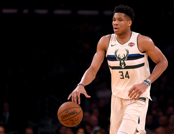 Giannis Antetokounmpo Milwaukee Bucks 