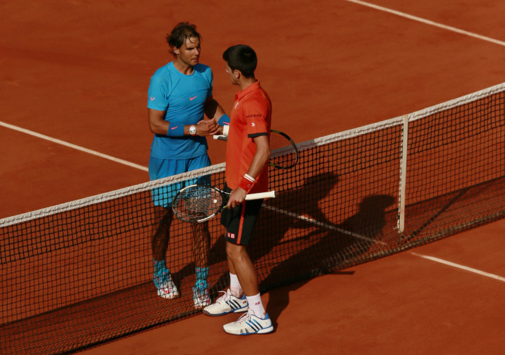 Rafael Nadal and Novak Djokovic