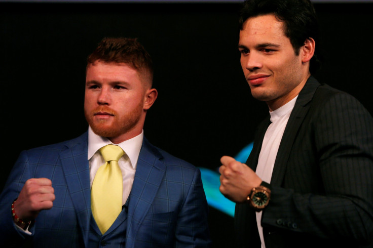 Canelo Alvarez and Julio Cesar Chavez Jr.