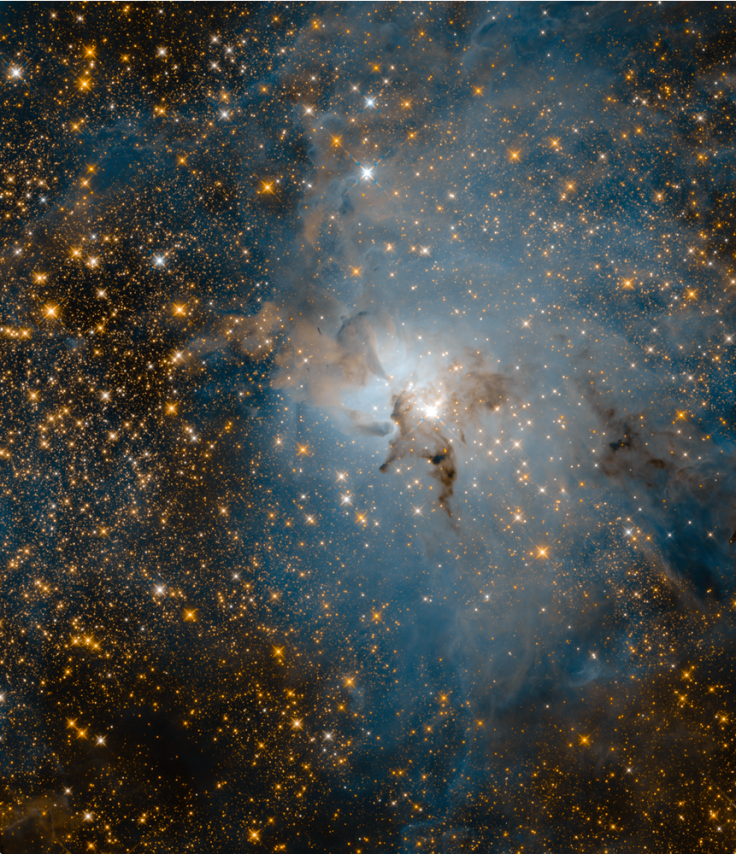 Lagoon Nebula in Infrared