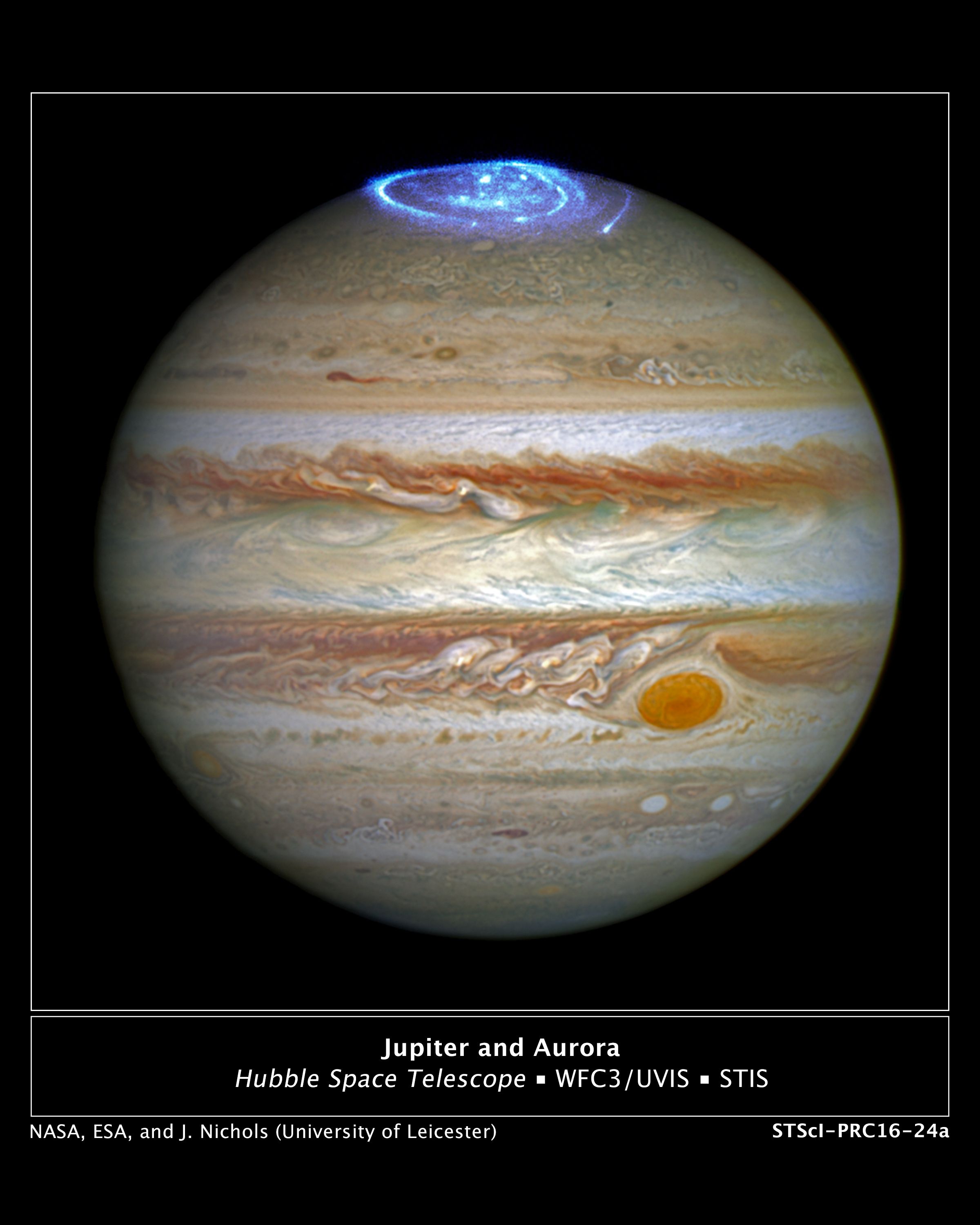 Auroras on Jupiter
