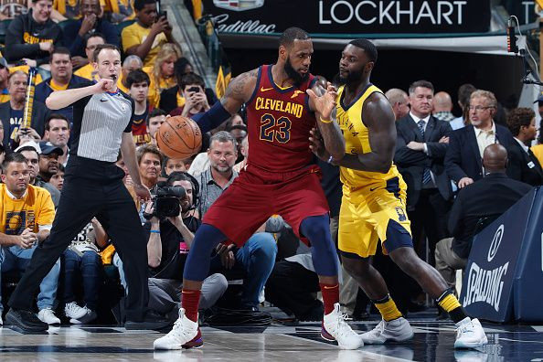 LeBron James and Lance Stephenson