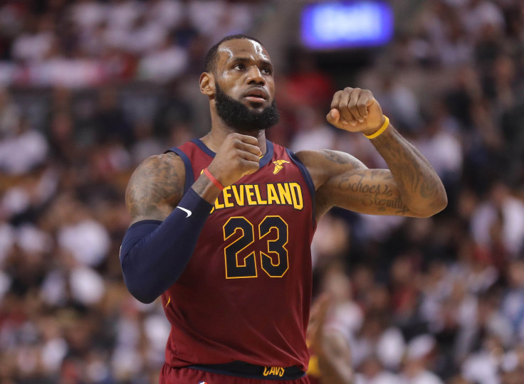 LeBron James Cavaliers Raptors