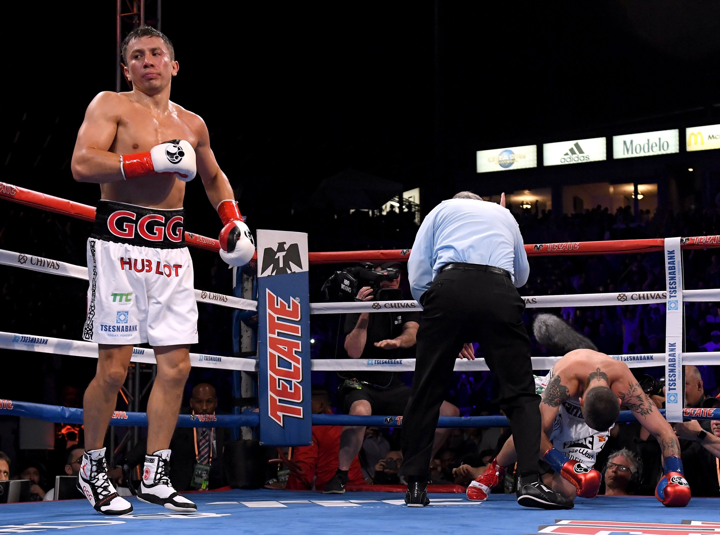 VIDEO Watch Gennady 'GGG' Golovkin's Brutal Knockout Win In Round 2