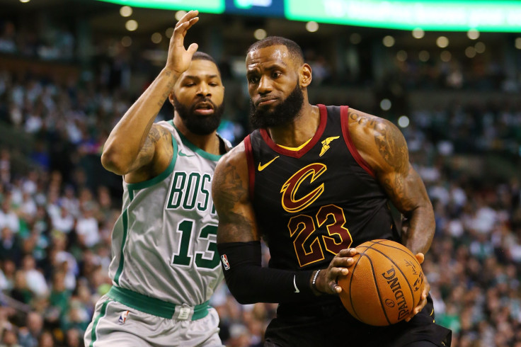 LeBron James Marcus Morris