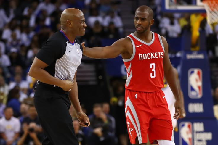 Chris Paul Rockets Warriors