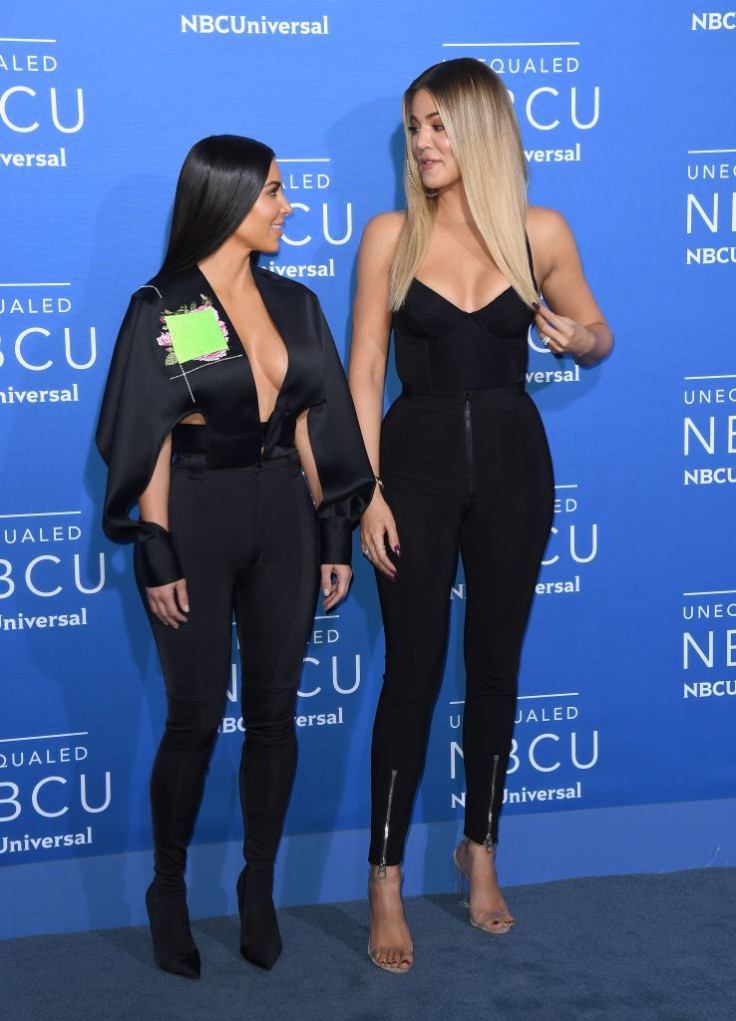 Kim and Khloe Kardashian