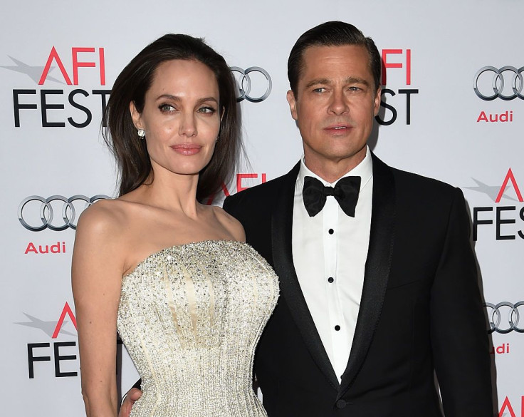 Angelina Jolie and Brad Pitt 