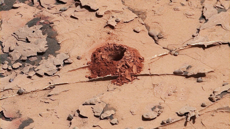 Mars drill sample
