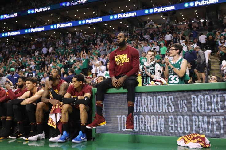 LeBron James Cavaliers Celtics