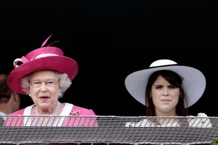 Princess Eugenie and Queen Elizabeth II