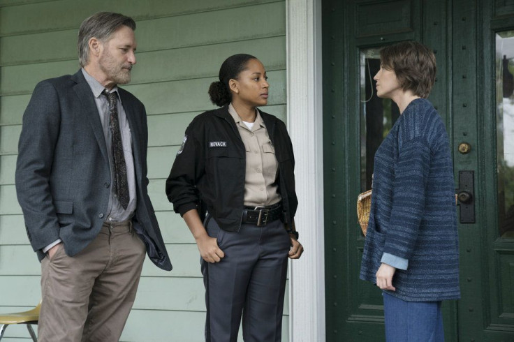 Bill Pullman as Ambrose, Natalie Paul as Heather, Carrie Coon as Vera