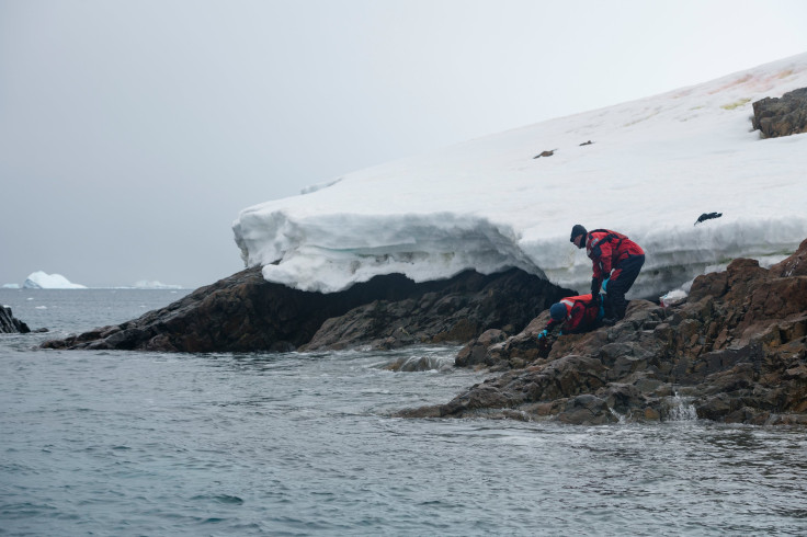 Water Sampling in the Antarctic