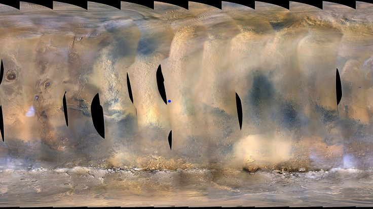 Martian dust storm