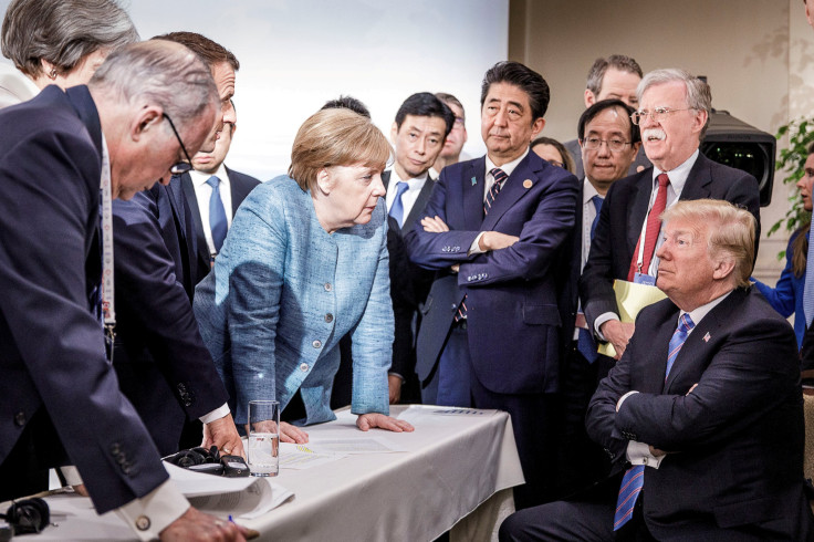 Merkel, Trump at G7