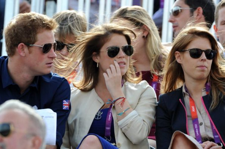 Prince Harry, Princess Eugenie, Princess Beatrice