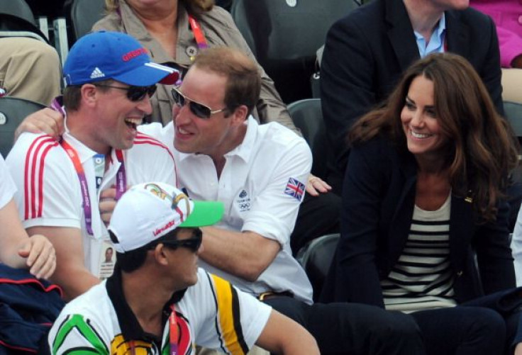 Peter Phillips, Prince William, Kate Middleton