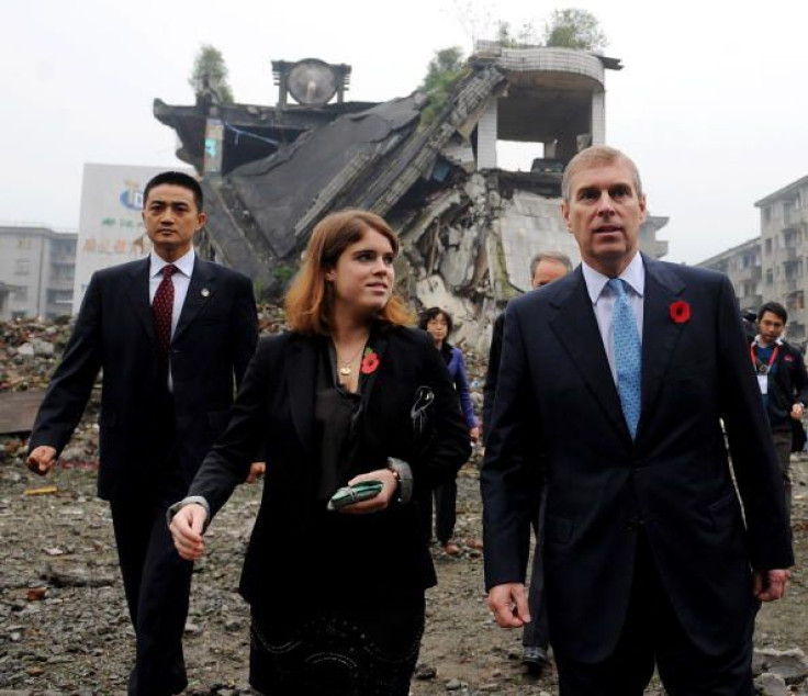 Princess Eugenie and Prince Andrew