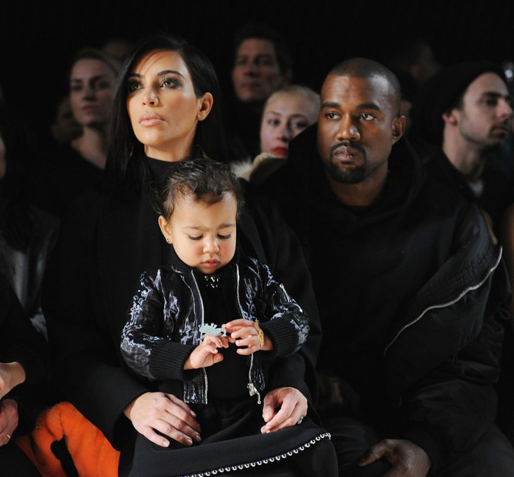 Kim Kardashian, North West, Kanye West