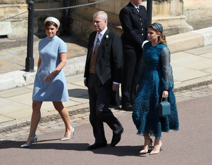 Princesses Eugenie, Beatrice, Prince Andrew