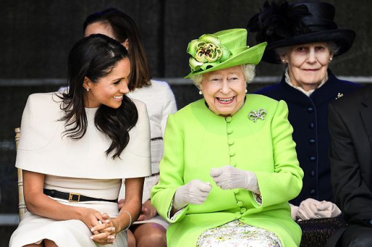 Queen Elizabeth II and Meghan Markle