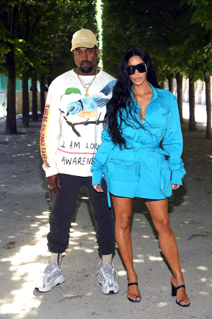 Kanye West and Kim Kardashian