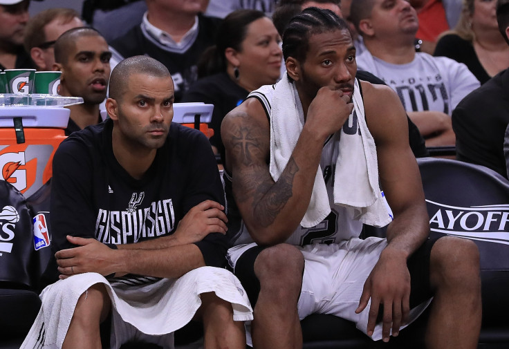 Tony Parker Kawhi Leonard Spurs