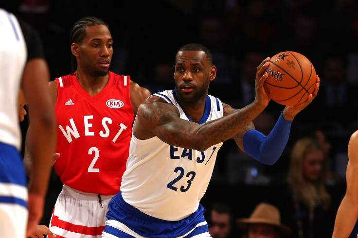 Kawhi Leonard LeBron James 