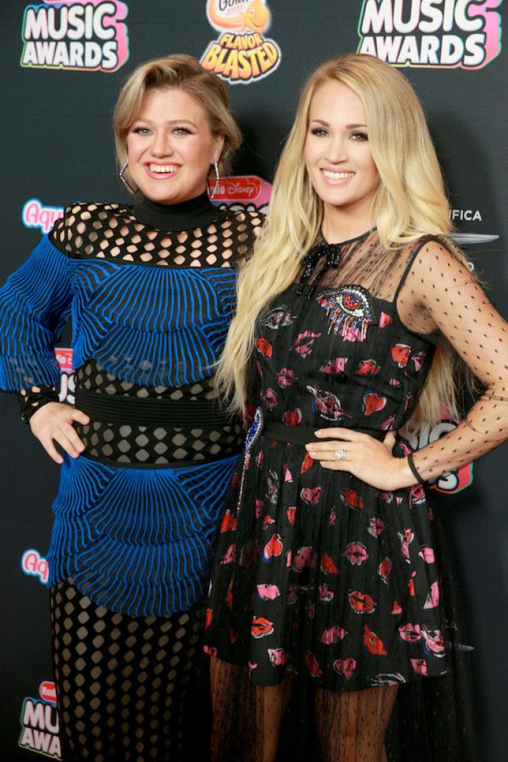 Kelly Clarkson and Carrie Underwood