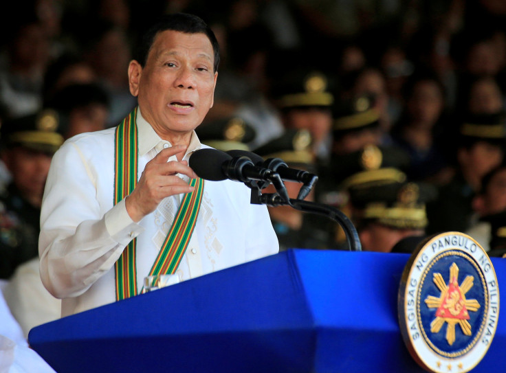 Philippine President Rodrigo Duterte