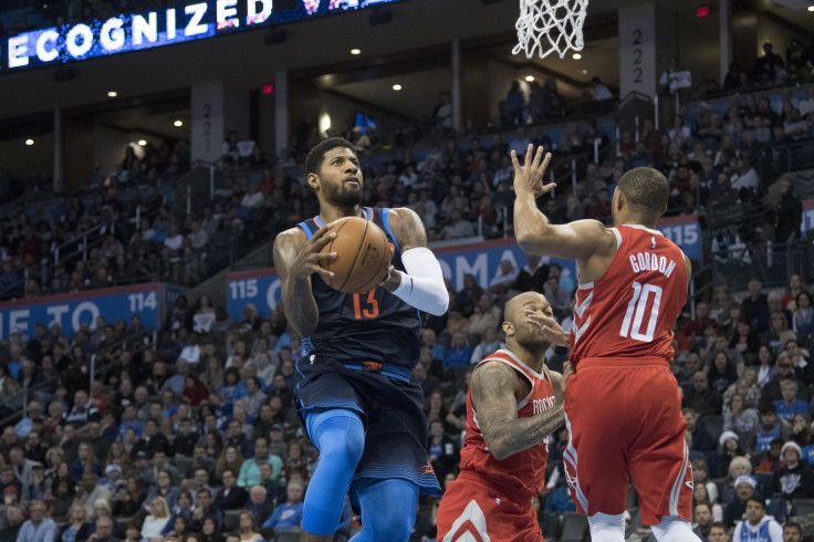 Paul George Thunder Rockets